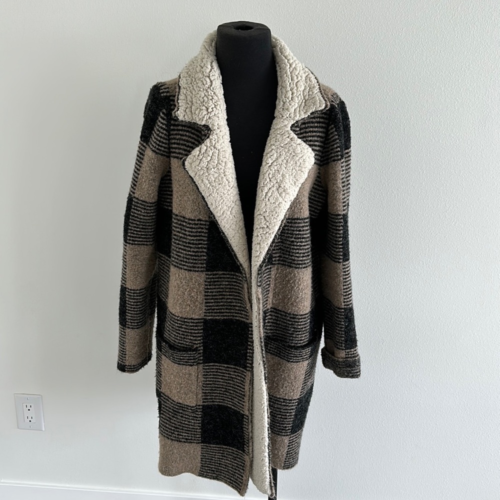 Long sweater cardigan jacket